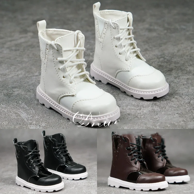 

1/4 1/3 BJD Shoes Leisure Boots Stitching Leather Shoes For BJD/SD MSD SD13 Boy or Girl Doll Accessories A1088