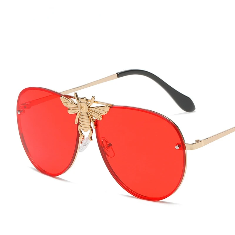 Lunettes de soleil papillon rétro classiques pour hommes et femmes, lunettes de soleil pilote, lunettes de créateur de marque, nuances vintage, mode