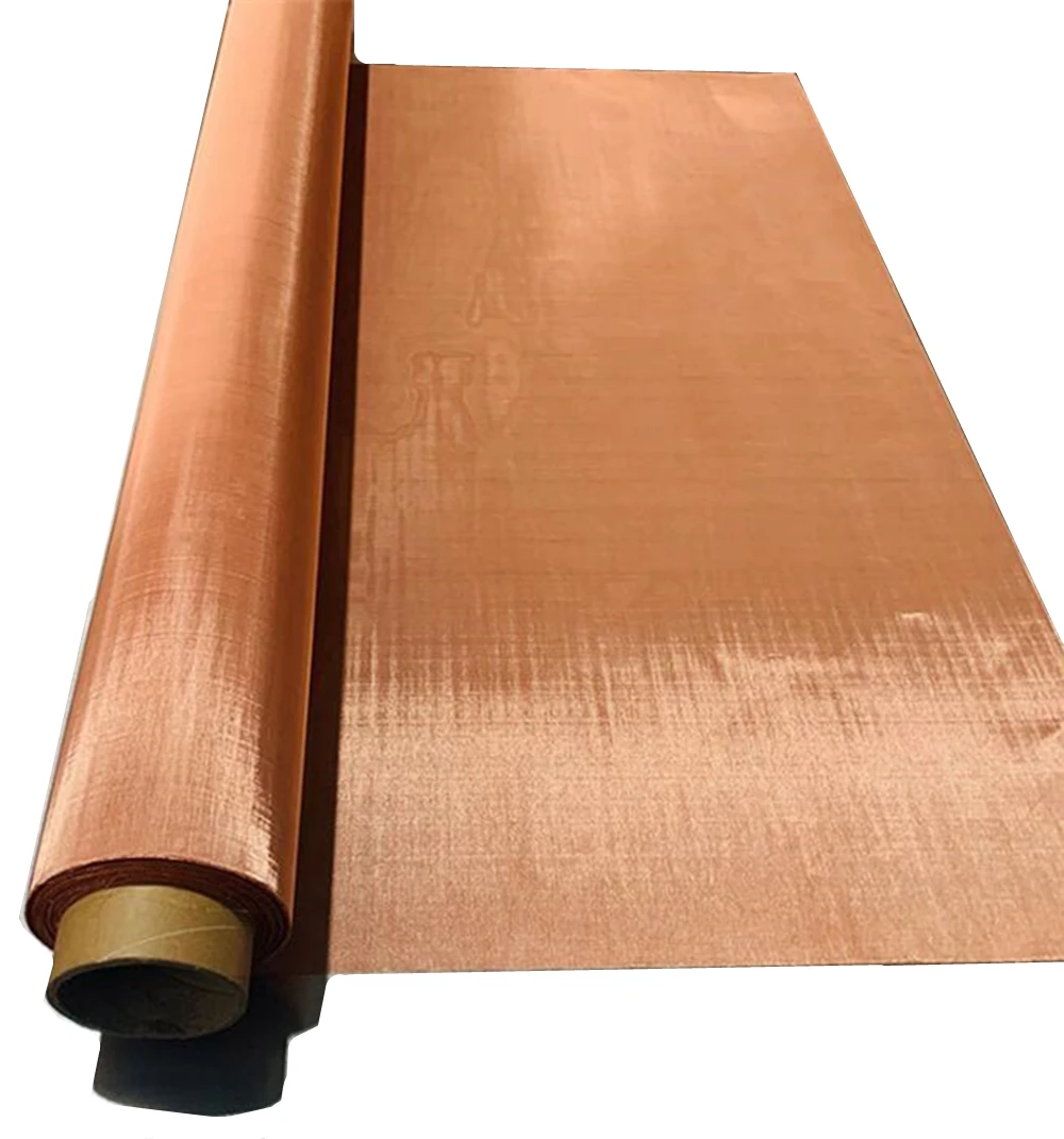 Pure Copper Gauze 200 Mesh Screen Dense Filter EMF Shielding Net Blocking Signal Faraday Fabric