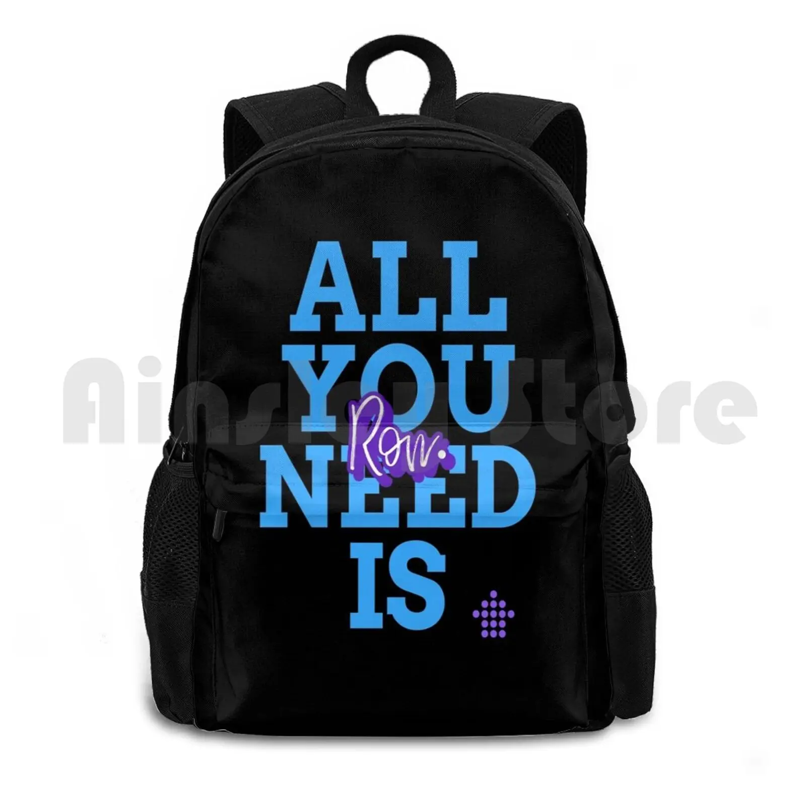 All You Need Is Ron Outdoor Hiking Backpack Waterproof Camping Travel Party Ron All You Need Urban Night Mojito Caribean Good