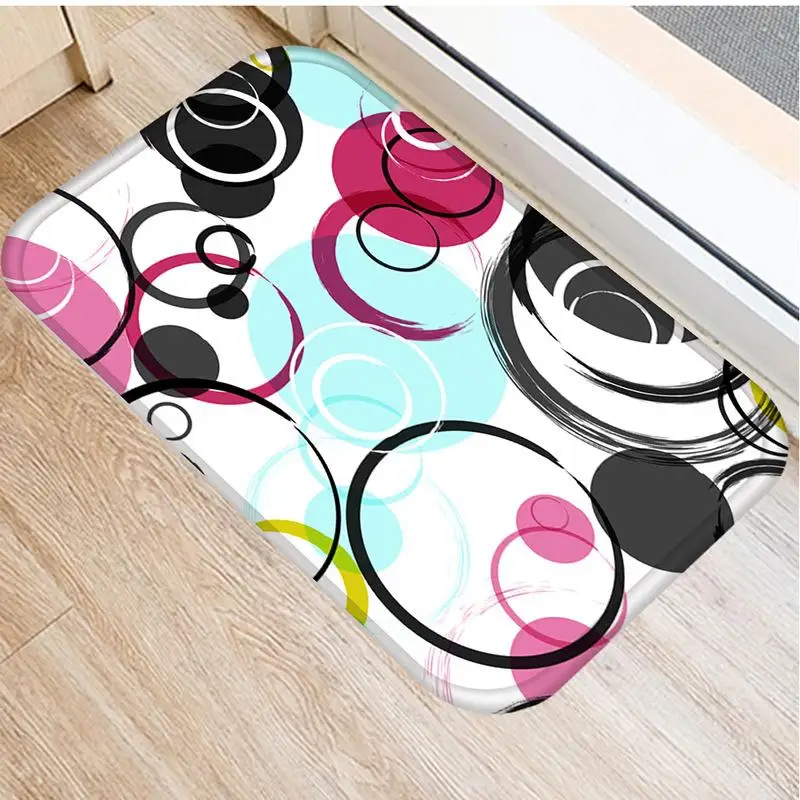 Anti-slip Suede Bath mat  Bathroom kitchen bedroon floor mat Home Entrance Rugs kids prayer mat 40*60cm DD262