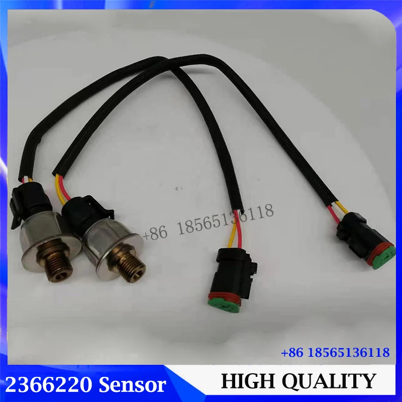 

236-6220 2366220 Pressure Sensor for Caterpillar E320B E320D E330C E322C Excavator C9 Diesel Engine Pressure Sensor