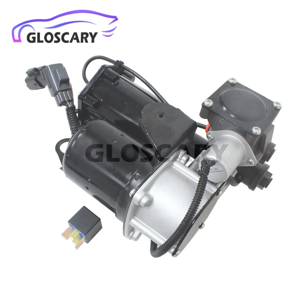 Air Suspension Compressor Pump For Land Rover Discovery 3 LR3 4 LR4 L319 Range Rover Sport L320 Hitachi Type W/Relay LR023964