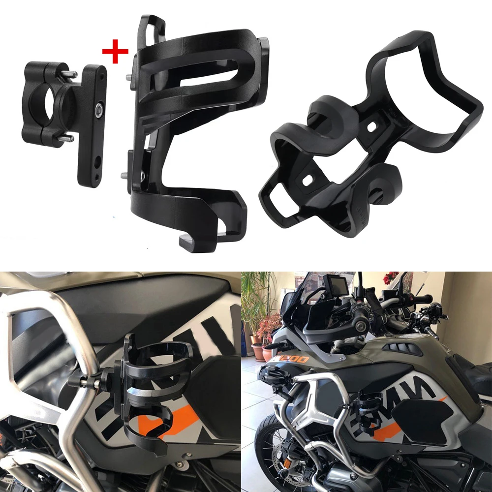 Motorcycle Bike Drink Water Bottle Cup Holder 19mm-32mm Bracket for BMW R1200GS ADV F800GS F700GS CRF1000L Africa Twin CRF1000