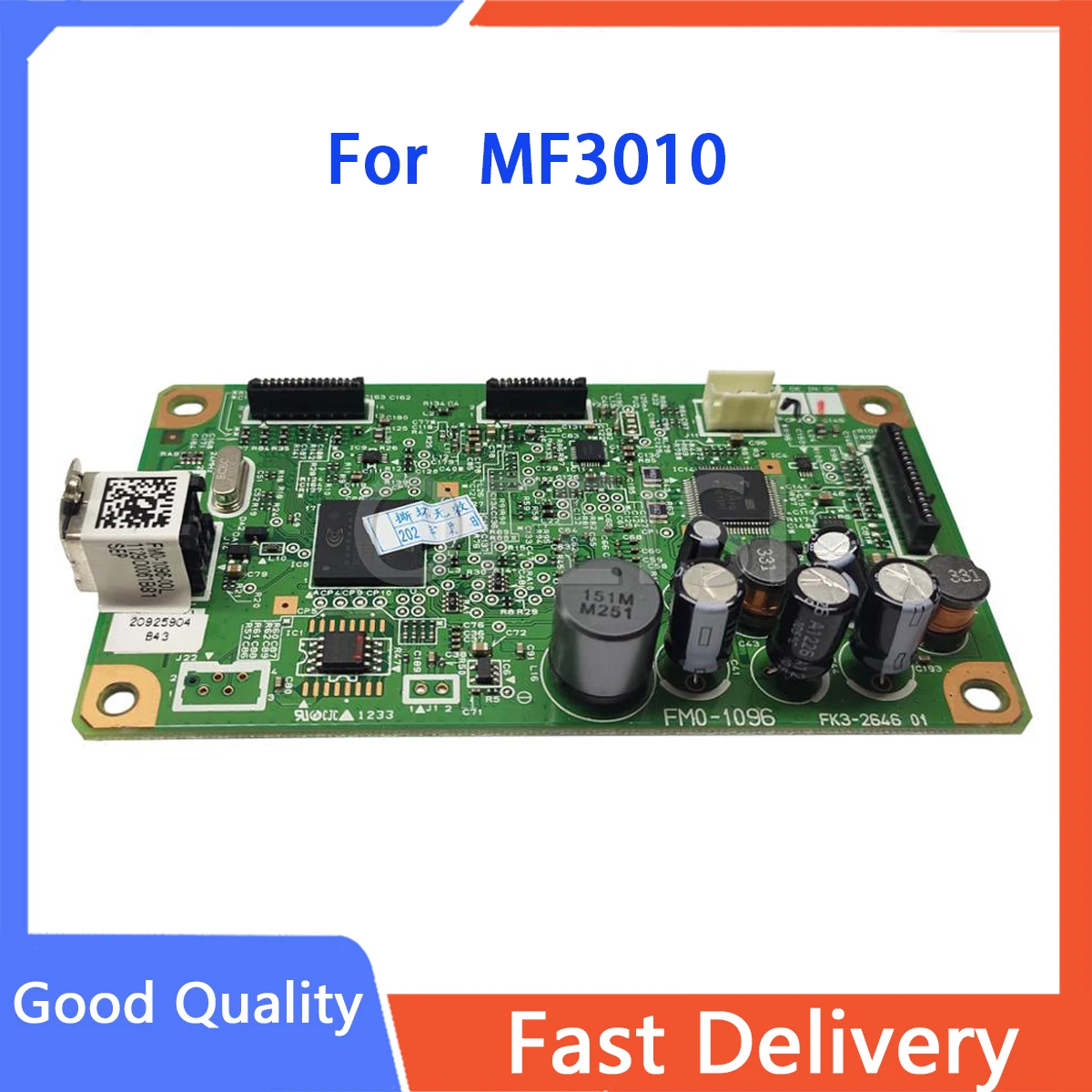 Original Formatter Board para Canon Mf3010 Mf3010 mf 3010 Lógica Main Board Mainboard Placa Mãe Fm01096 Fm0-1096000 Parts
