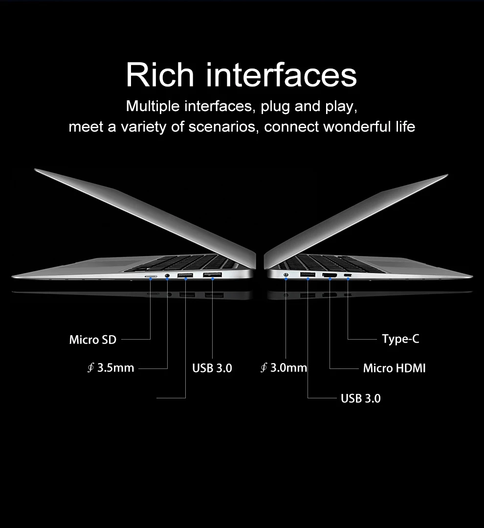 Imagem -05 - Yepo-computador Portátil Intel i7 Prata 15.6 8gb 16gb Ram Lpddr4 256gb 512gb Ssd Computador Windows 11 Notebook