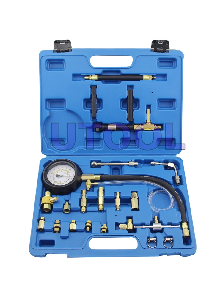 New Arrival TU-114 Fuel Pressure Tester Pressure Gauge Auto Diagnostics Tools Set