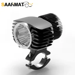 LED Motorcycle Headlight Spotlight 18W 2700Lm Super Bright White Moto Fog DRL Headlamp Hunting Driving Lights (1 Piece) SAARMAT