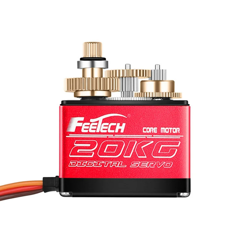 FEETECH Waterproof Servo 20KG 25KG 30KG high Speed Metal Gear Digital RC Car servo Baja Servo 25T Arm for 1/8 1/10 RC Cars