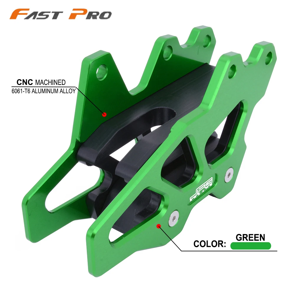 CNC Chain Guide Guard Protector For KAWASAKI KX250F KX450F 2009-2018 KX250 KX450 KLX450R KX250X KX450X KX 250F 450F 250X 450X