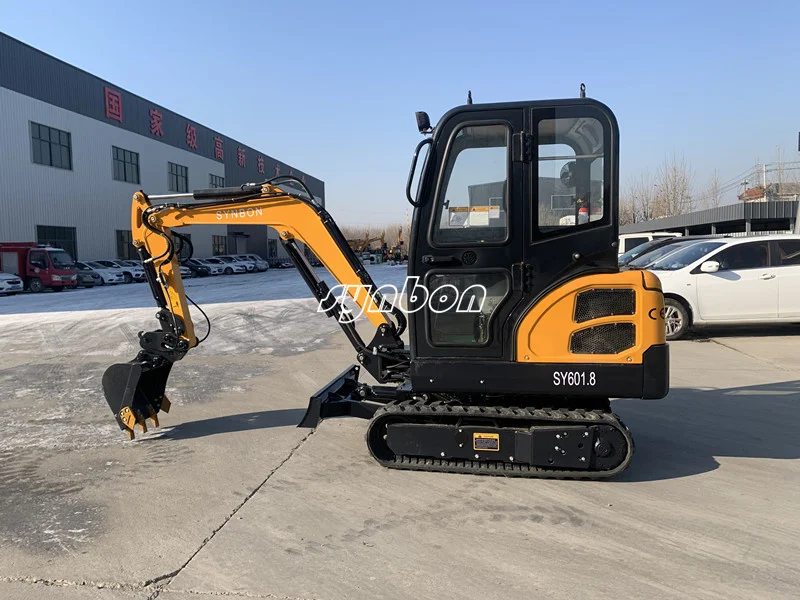 Small Crawler Excavator Machine Widely Used Construction Building Mini 1.8Ton Digger