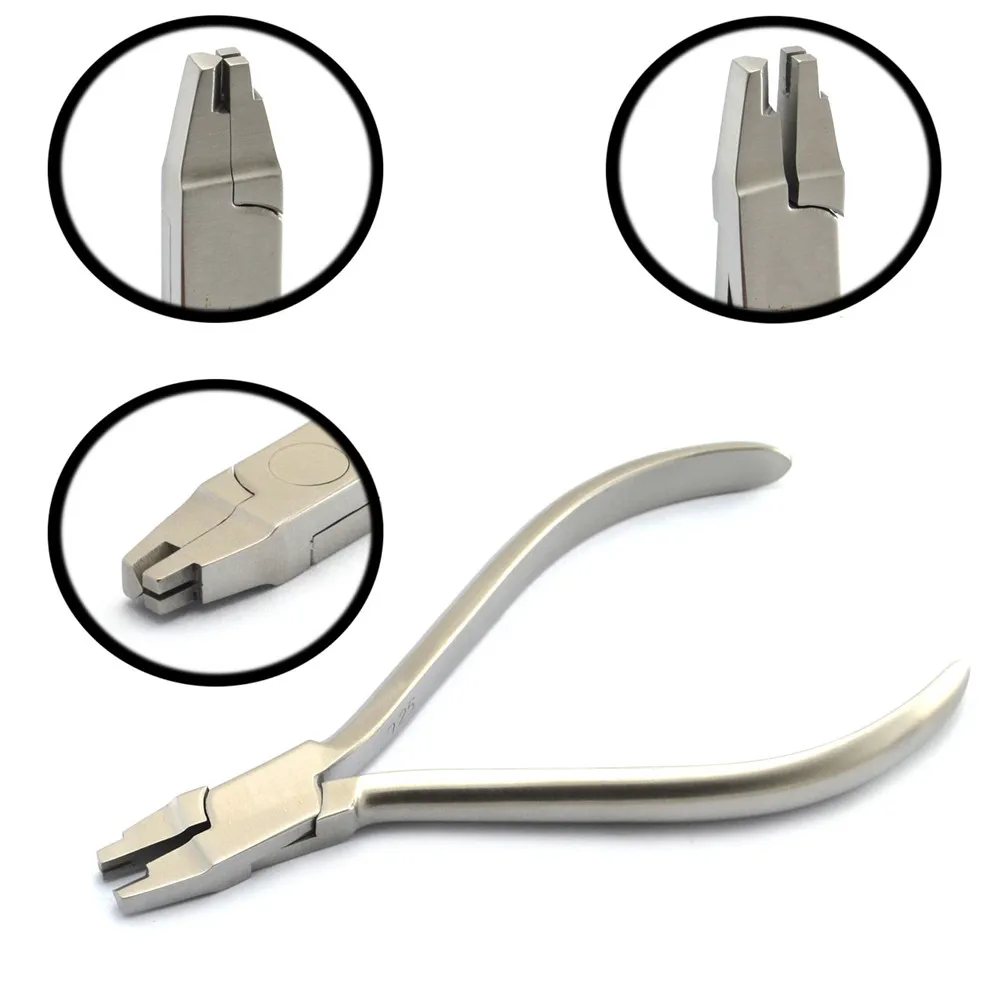 1Pcs Ortho Dental Crimpable Archwire-Hook Pliers Attaching Hooks Crimping Placements