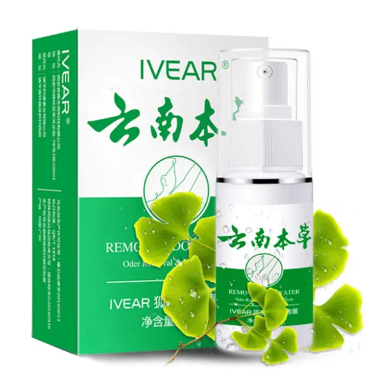 30ml Odor Remover Spray Armpit Underarm Smell Removal Refresh Body Deodorant Lotion Liquid Summer Sweat Women Men Supplies