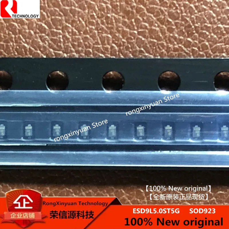 100% Nuovo originale ESD9L5.0ST5G ESD9L5.0 SOD923 Transitoria Diodi di Protezione VoltageSuppressorsESD con Ultra−LowCapacitance