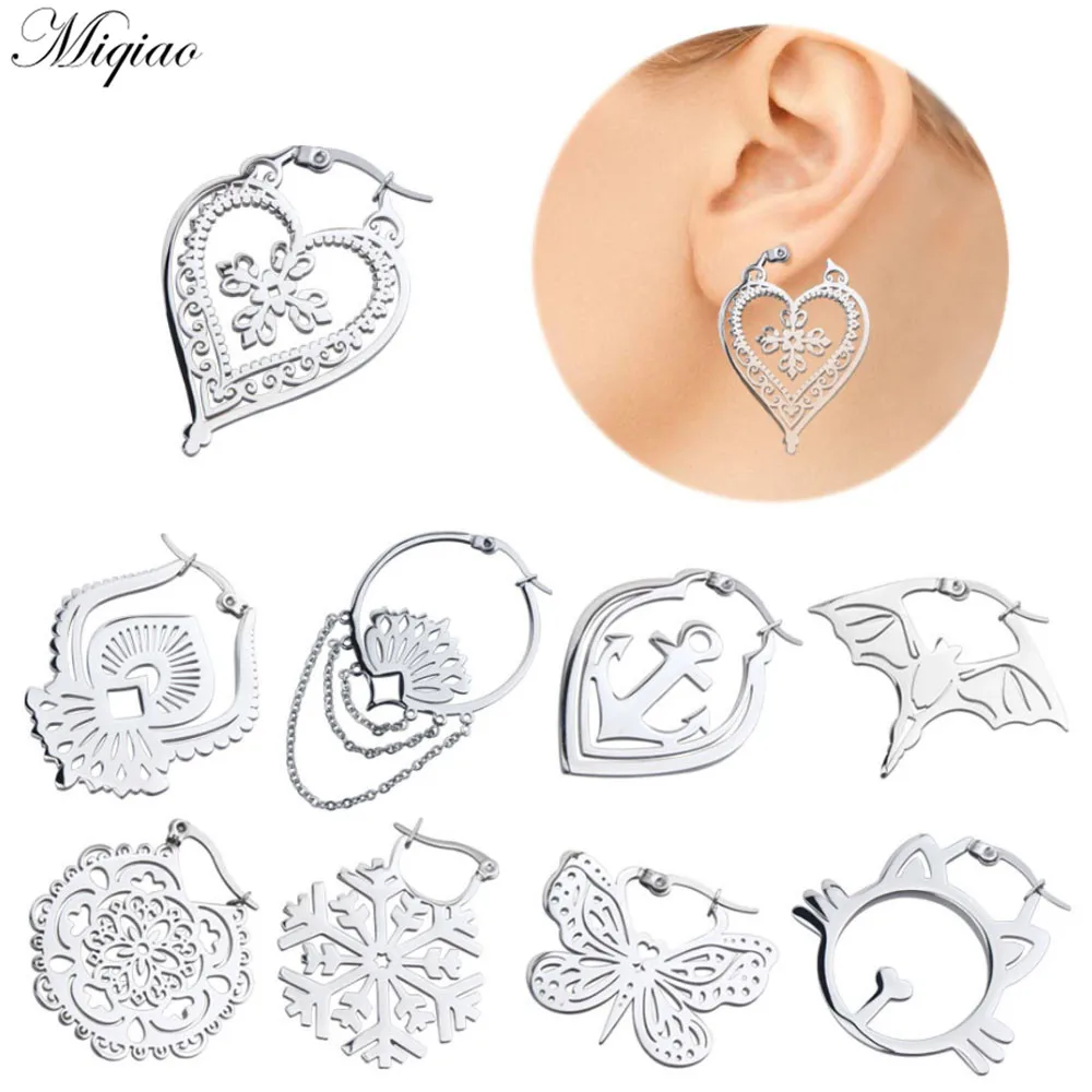 

Miqiao 2pcs Explosive Niche Stainless Steel High-quality Earrings, Ear Bone Studs, Exquisite Piercing Jewelry