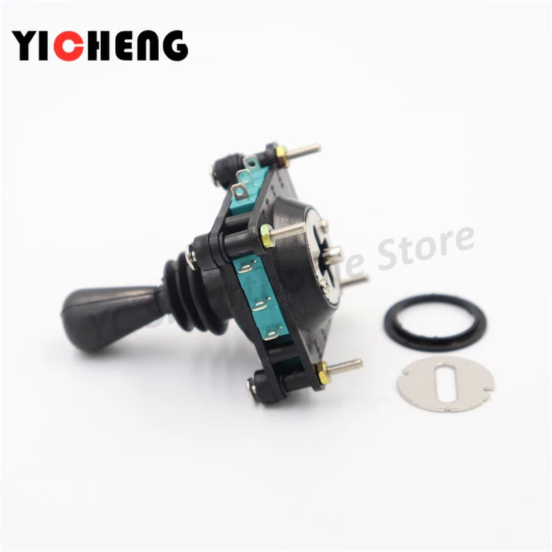 22 มม.SCV4-YQ-05R2G / SCV4-YQ-04R2G Cross Switch 4 ทิศทางหลักสวิทช์ปุ่มลูกบิด 360 องศา Momentary Monolever Switch