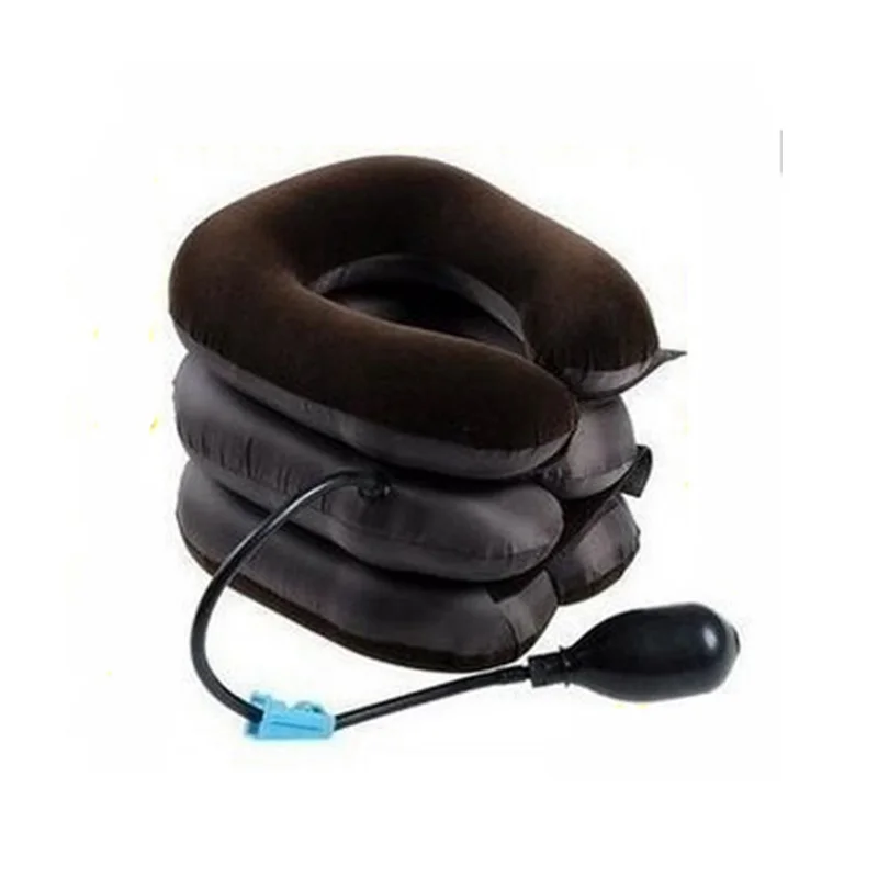 

Надувное 3-слойное устройство для коррекции шейного отдела позвоночника, поддержка шейного отдела позвоночника, Корректор осанки, растяжка для шеи, релаксация