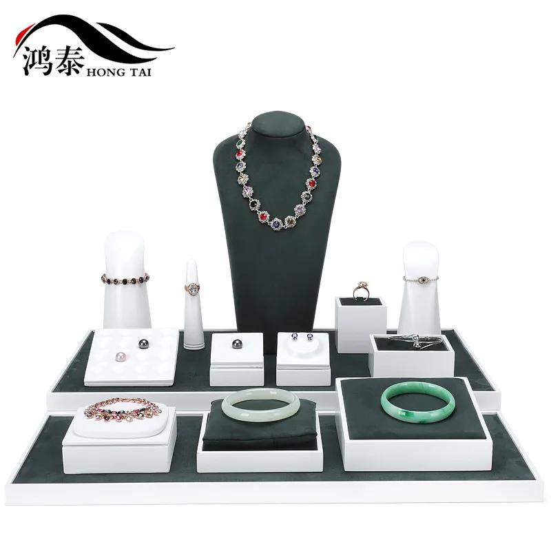 European resin paint jewelry display stand diamond ring necklace bracelet bare stone jewelry jewelry display props