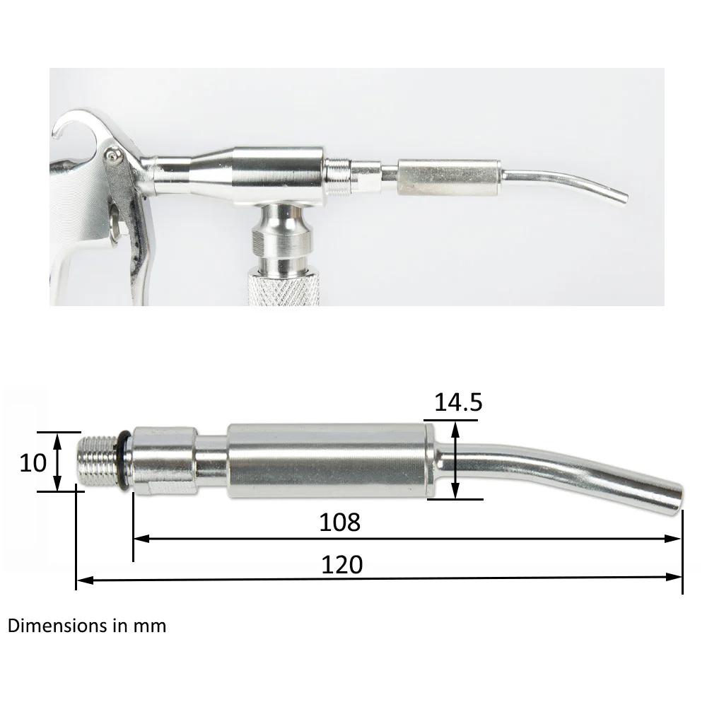 Replacement Japanese NSK bearing tube nozzle for Tornador Car Interior Cleaning Gun Air Blow-Dust Gun bearing Spare Part