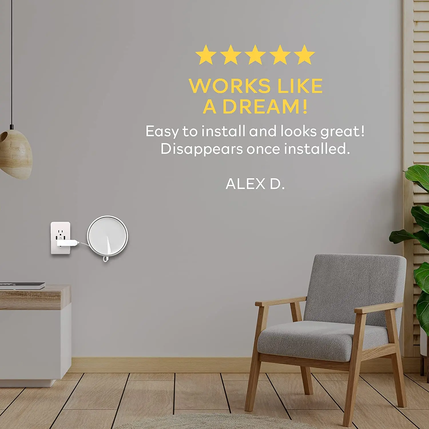 STANSTAR Wall Mount for TP-Link Deco X20, Deco X60 Whole Home Mesh WiFi System, Sturdy Bracket Holder for Deco X20,X60