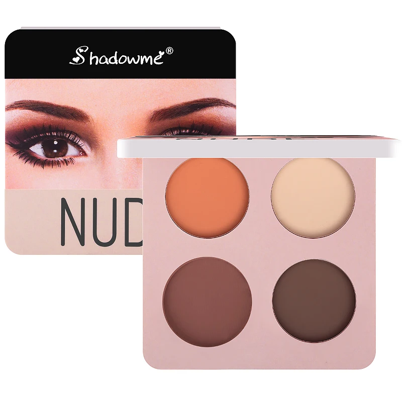 4/9 Farbe matte Lidschatten-Palette nackte Mineralien profession elle Lidschatten Puder Pigment kosmetische wasserdichte Make-up-Palette Dropshi