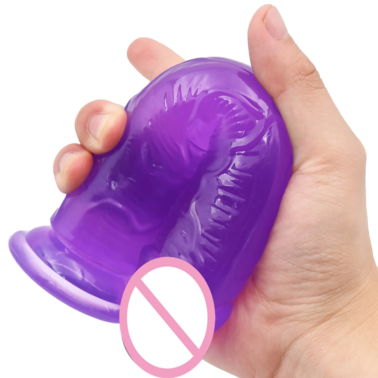 قضبان اصطناعية واقعية مع كوب شفط جيلي دسار ضخم ألعاب جنسية شرجية للنساء متعددة الحجم كبير القضيب بعقب المكونات الجنس متجر لعبة المثيرة #4