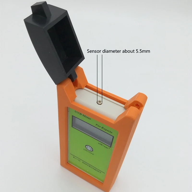 RGM-UVB UVB Tester High Accuracy UVB Detector UVB Test Instrument for Reptile UVB Meter Luminosity Measurement Tool