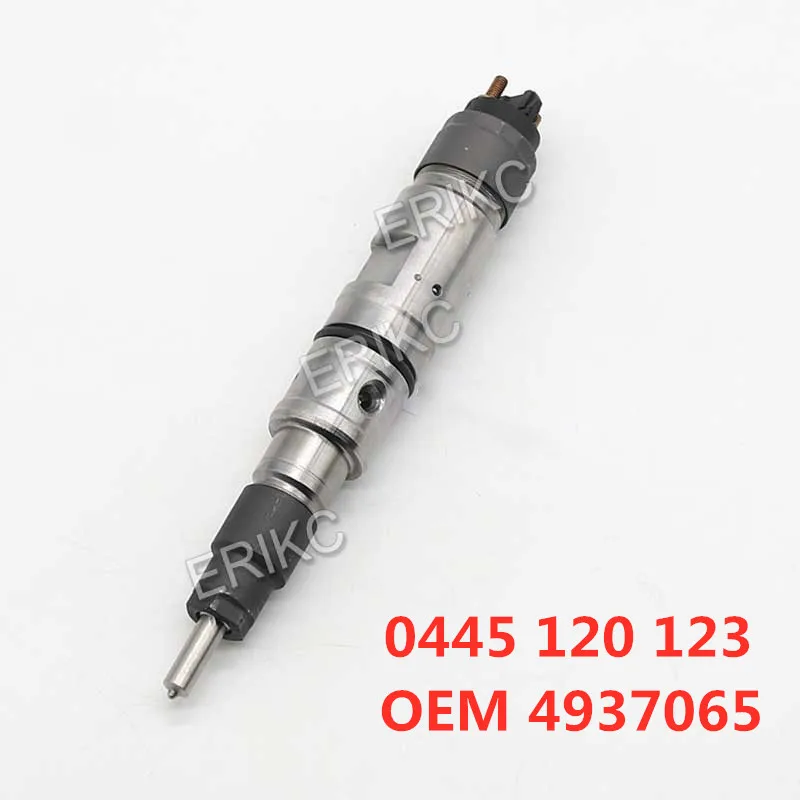 

0445 120 123 Fuel Injector 0445120123 Common Rail Nozzle Injection for CUMMINS 4937065 Kamaz 0986AD1047