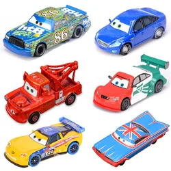 Disney Pixar Car 3 Lightning McQueen Chick Hicks Mater 1:55 Vehicle Metal Alloy Car Toys New Year Christmas Gift for Boys