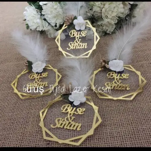 50 PCS TRANSPARENT PLEKSİ MAGNET MENTION APRIL KİNA HATİRASI PLEKSİ MAGNET DESIRED İSİM YAZİLİR