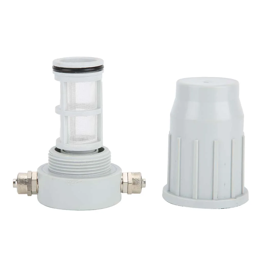 Dental Water Filter Valve Plastic Water Filter With 2pcs Connectors Dental Chair Accessory Quality Plastic Material Lightweight