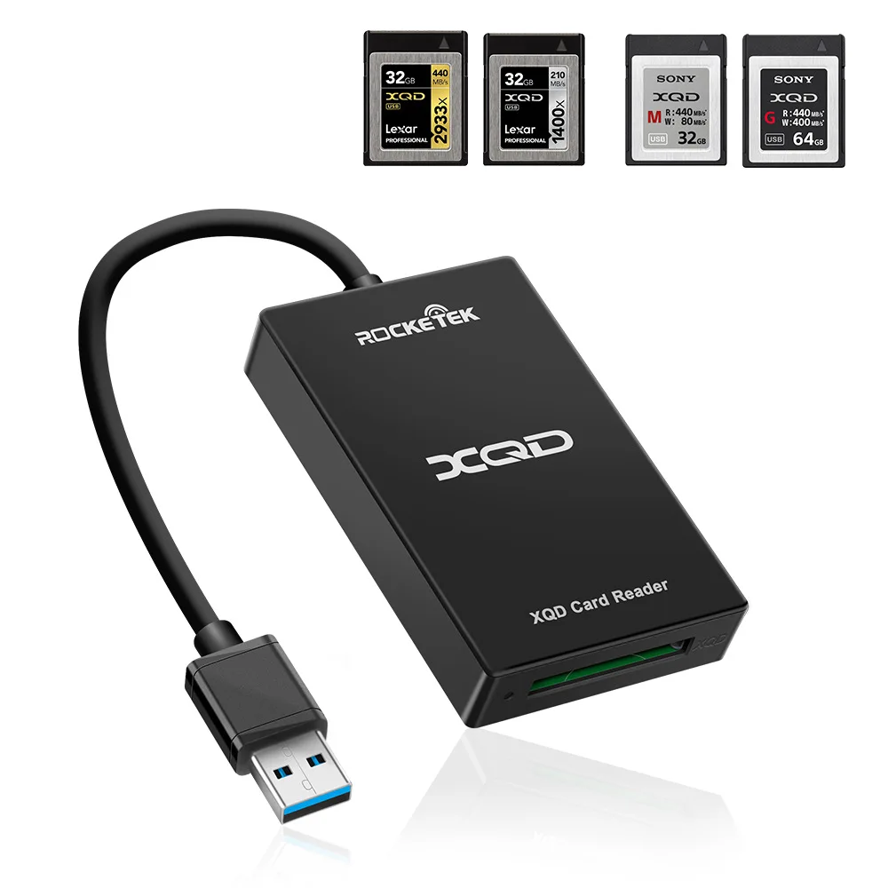 UTHAI Q01 Rocketek XQD 3.0 카드 리더기 Type-C USB 3.0 고속 5Gbps M/G 시리즈 디지털 스토리지와 호환 가능
