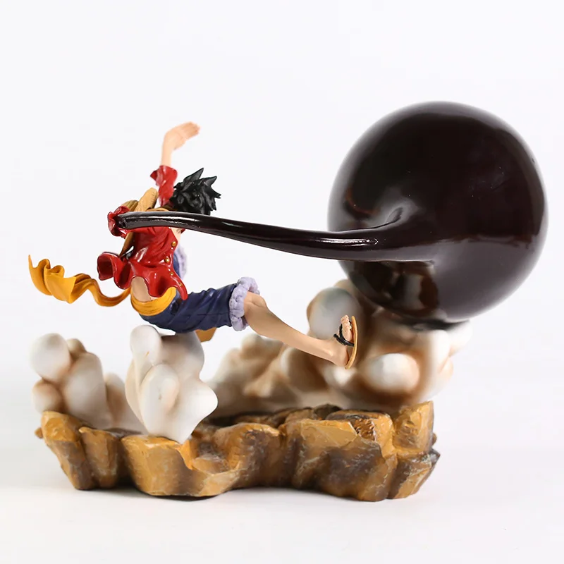 Ein Stück Getriebe Dritte Luffy 1/8 Gemalte Figur Affe D Luffy Große Hand Ver. Brinquedos Anime Figur