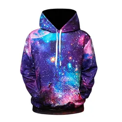 Space galaxy hoodies men's and women's hoodies 3d brand clothing hoodies hoodies printed casual sports jacket