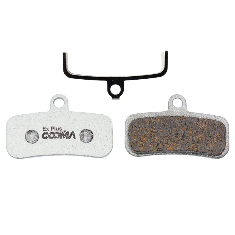 4 Pair, Bicycle Disc Brake Pads for SHIMANO M8120 M7120 MT520 MT420 Saint M810 M820 ZEE M640 and Bengal; Alu-Alloy EX Plus