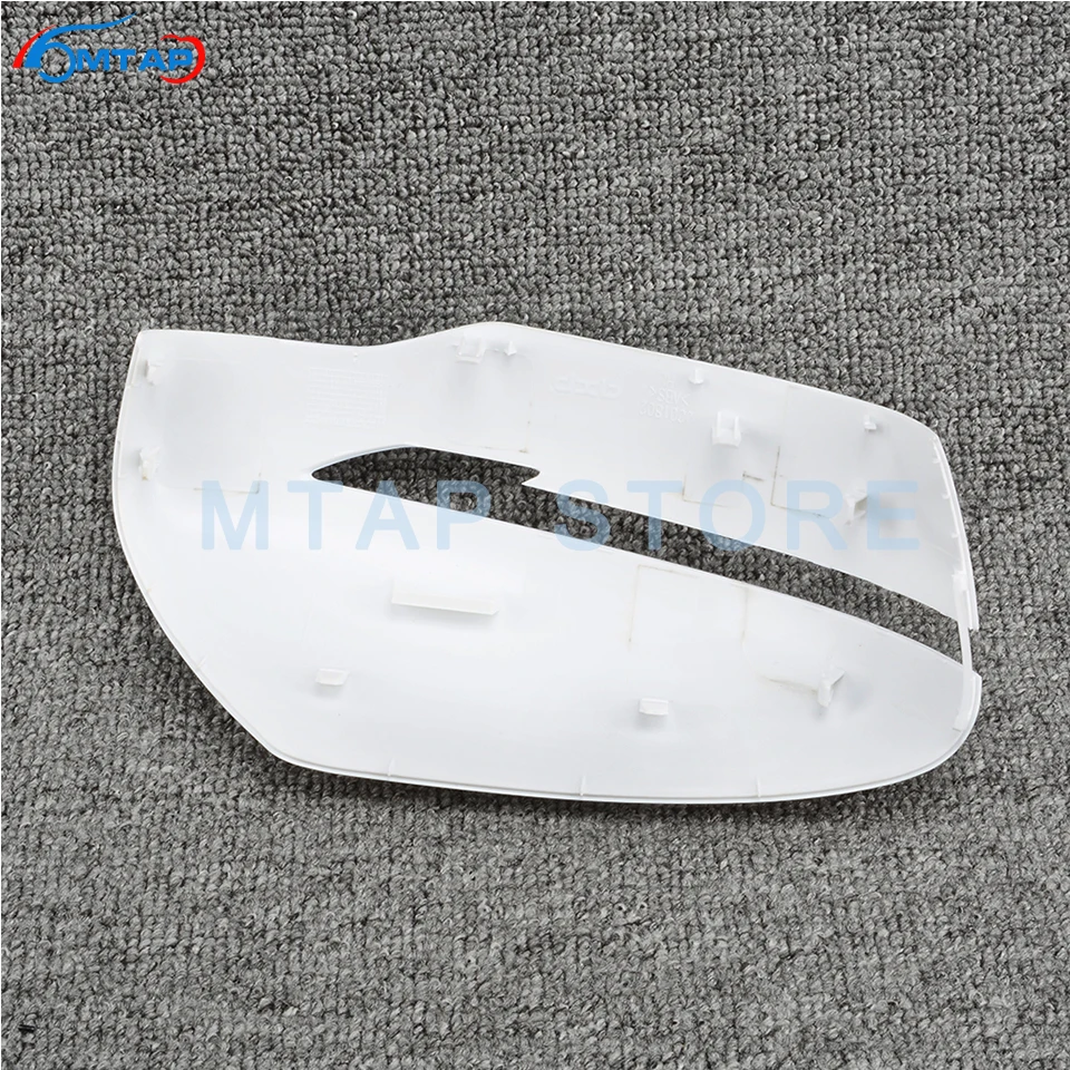 MTAP Exterior Rearview Side Mirror Cover For NISSAN X-TRAIL 2014-2017 Qashqai 2016 2017 None Painted