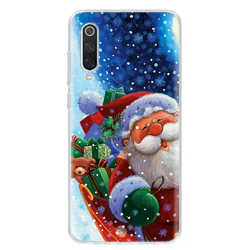 Santa Claus Father Christmas Phone Case For Xiaomi Redmi Note 12 12S 13 11 11S 11T 10 11E Pro Plus 10S 9 9S 9T 8 Coque Shell Cov