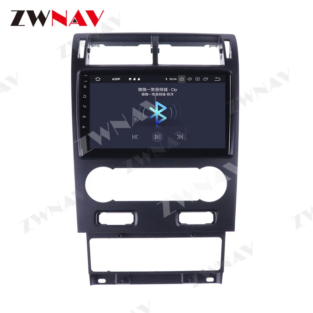 ZWNAV  9'' Android 10.0 Car Multimedia Player For Ford fusion mondeo 2004 2005 2006 2007 GPS Radio Audio stereo DVD Player BT he