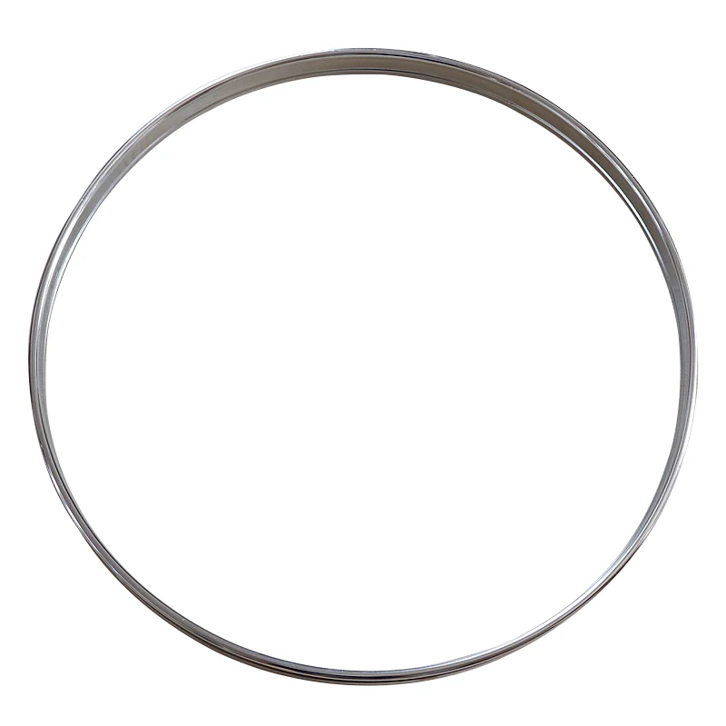 22inch 20inch silver color bass drum hoop metal hoop