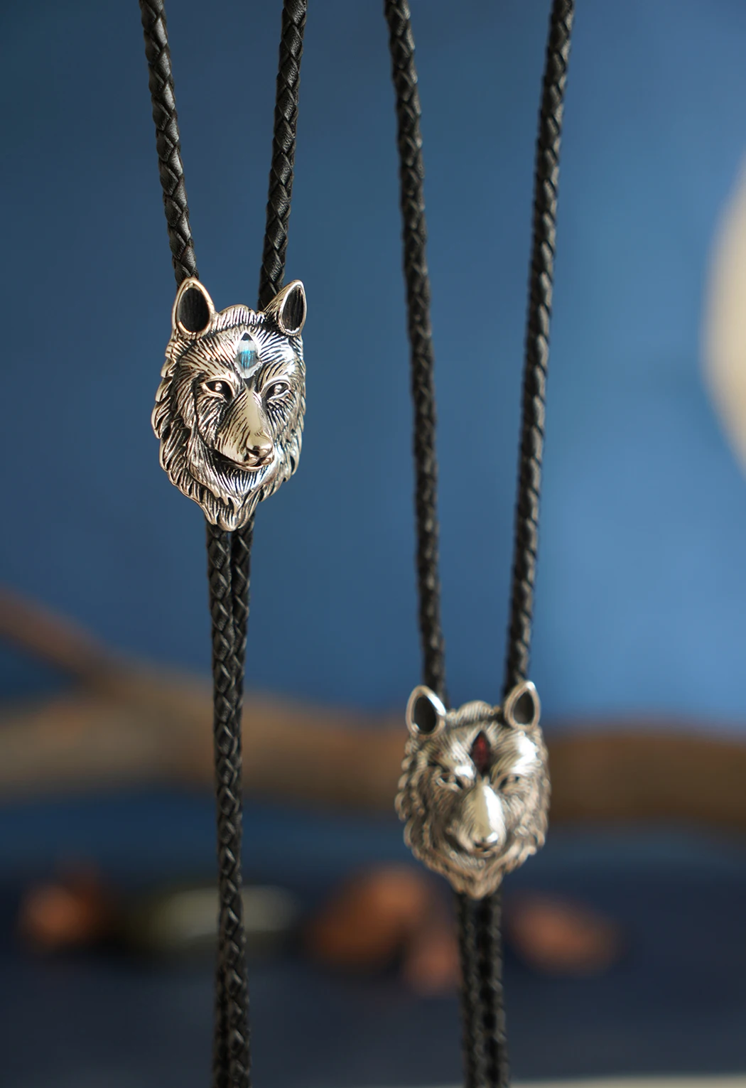 Collar de cuero estilo Vintage,