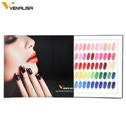 Venalisa Vernice Del Chiodo Gel 12ml 120 colori del grafico platte displayer per Smalto Del Gel Del Chiodo Del Gel UV Smalto Del Gel Del Chiodo lacca Vernici