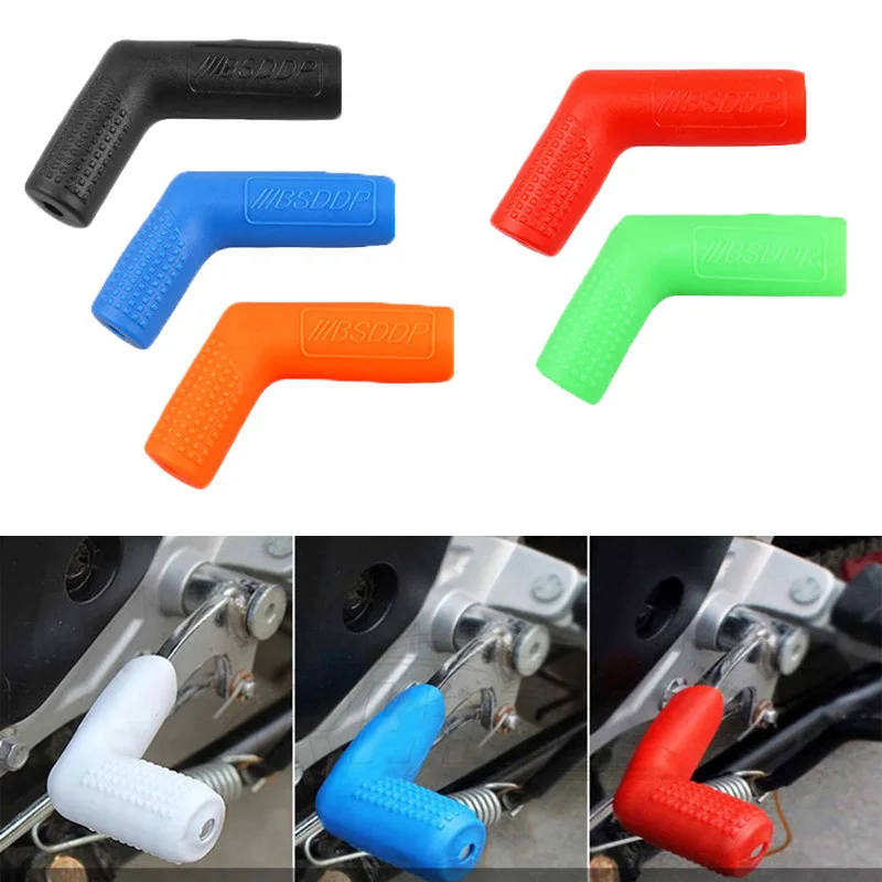 Motorbike Parts Gear Shift Lever Universal Decoration Protectors Boot Motorcycle Shifter Shoe Sleeve Rubber Sock Protector