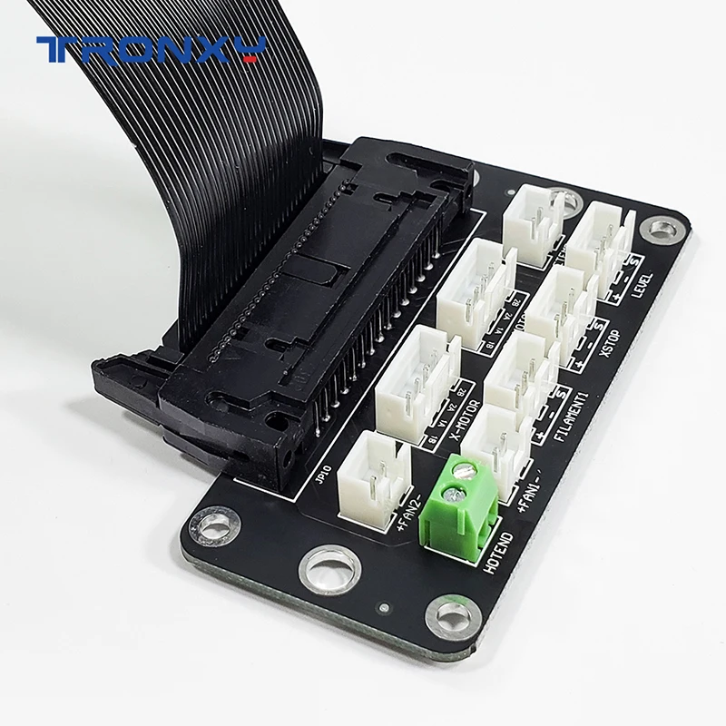 Tronxy 3D Printer Parts Adapter Board with 82cm 30 pin Cable Connect to Tronxy 3D Printer Models Mainboard 3D Print
