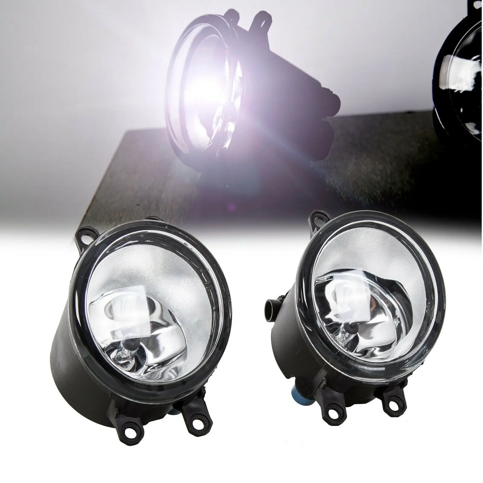 

1 pair MCmotoring Left & Right Fog Light Assembly for Toyota Camry Corolla 4Runner Avalon Prius Tacoma Lexus CT200h ES300h/ES350