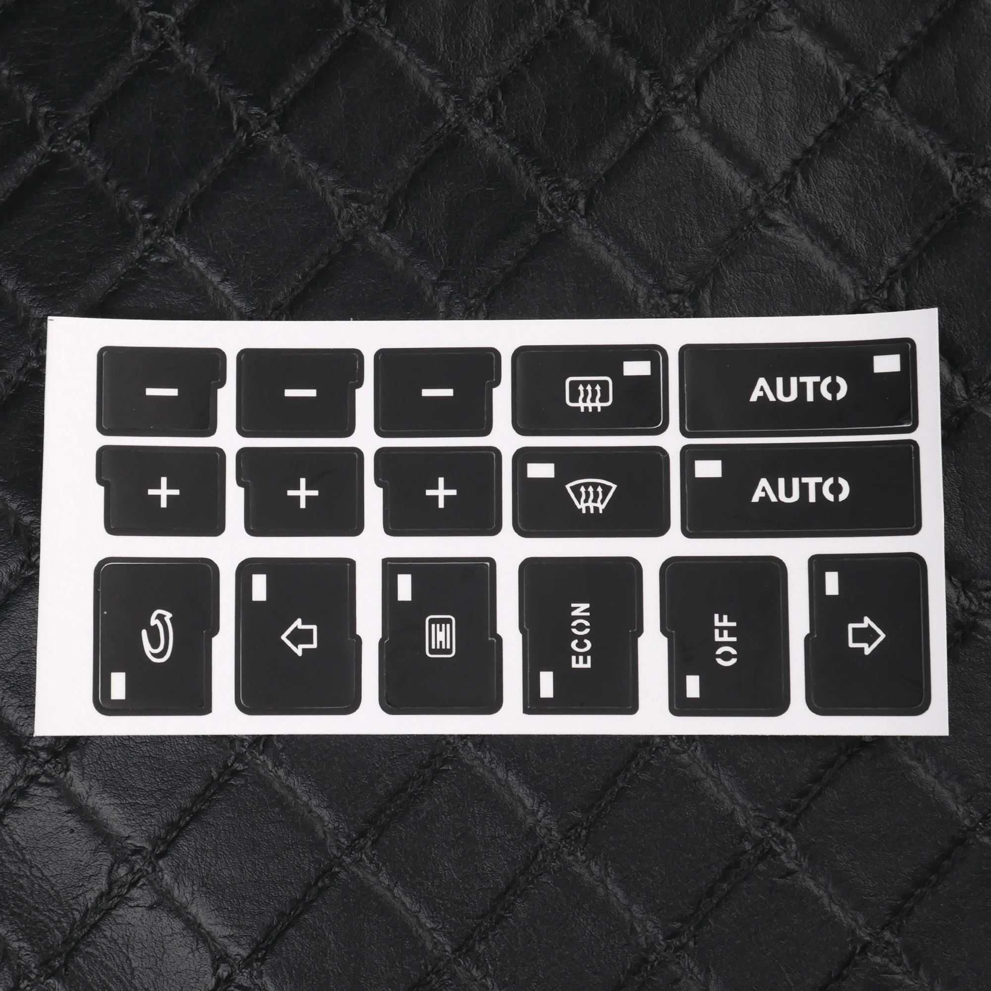 Car Air Condition AC Climate Control Button Repair Stickers Decals For Audi A4 B6 B7 2000 2001 2002 2003 2004