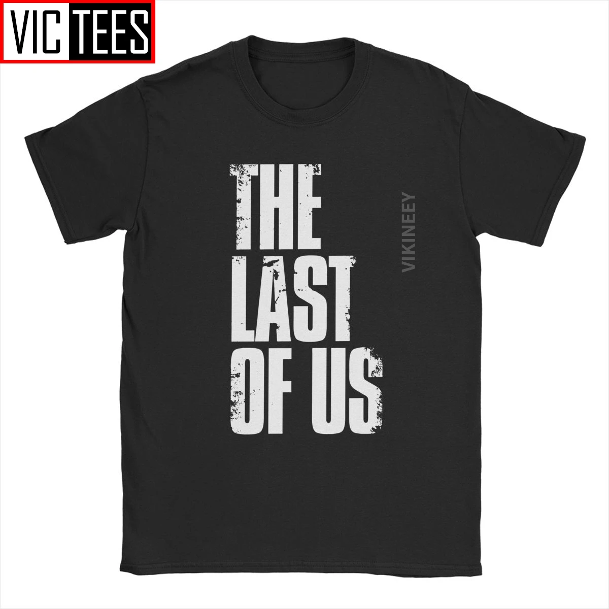 The Last Of Us Tshirt Men Cotton Tshirt Round Neck Ellie Fireflies Joel Tlou Video Game New Arrival