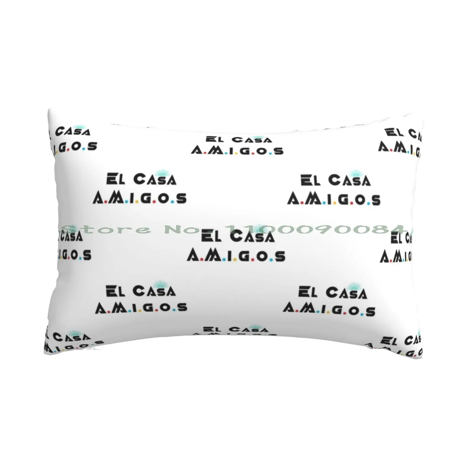 The Casa Of Our Amigos Pillow Case 20x30 50*75 Sofa Bedroom Bones Rude Hand Skull Swearing Death Funny Bird Flip Skeletal