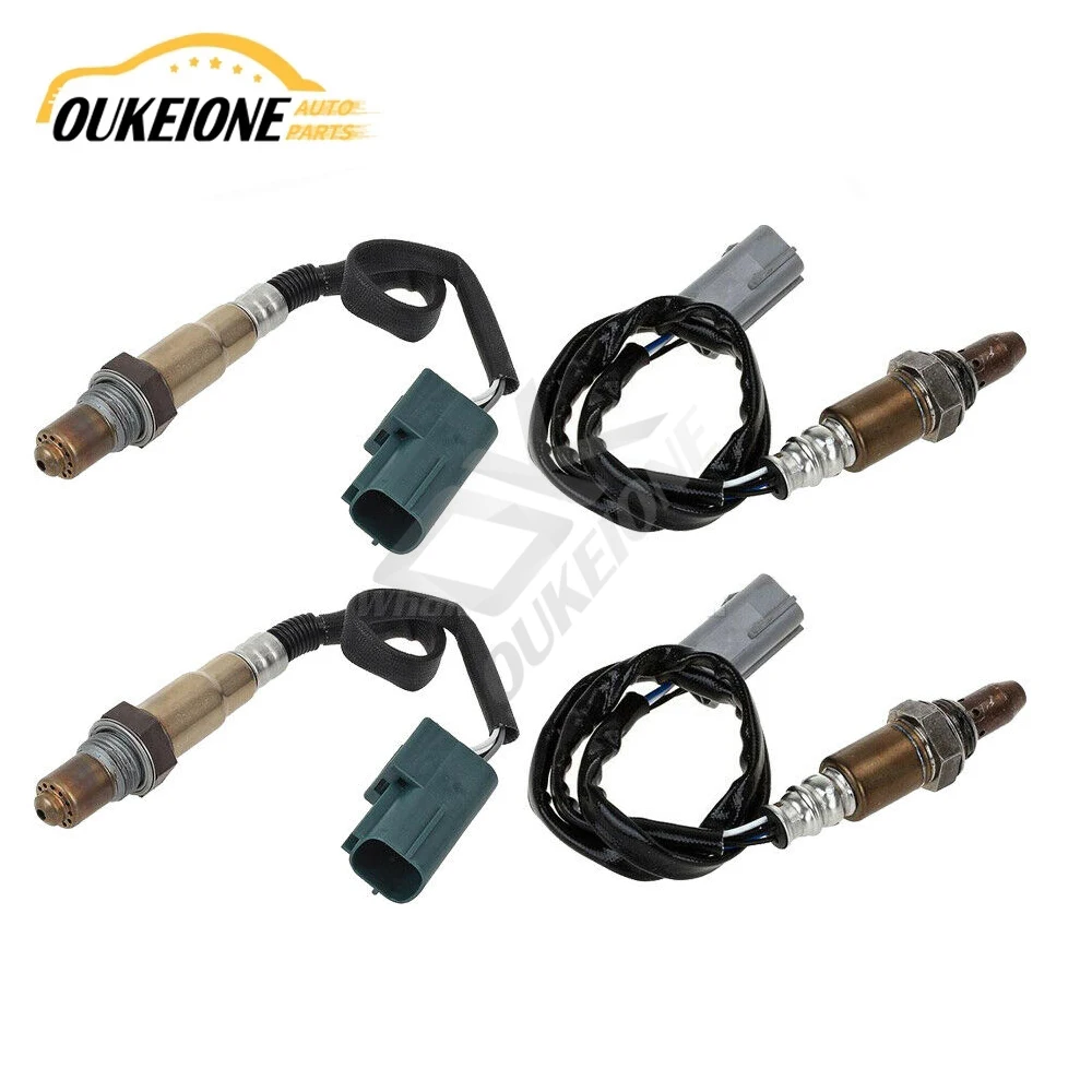 4pcs for 2008-2012 Nissan Armada Pathfinder Titan 5.6L Oxygen Sensor Upstream Downstream Replacement Parts 234-9038 234-4835