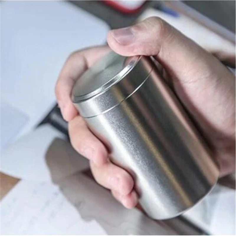 Portable Multi Color Travel Mini Tea Caddy Aluminum Storage Boxes Sealed Tea Leaves Container Gifts Theebus High Quality