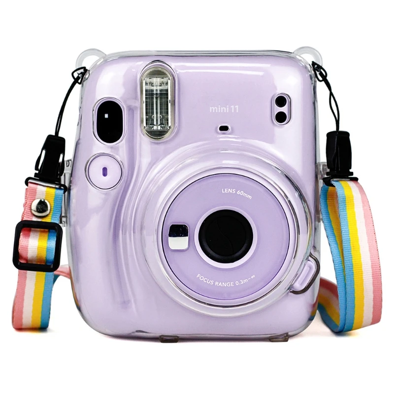 Per instax Mini 11 custodia per fotocamera custodia protettiva in Silicone morbido custodia antigraffio